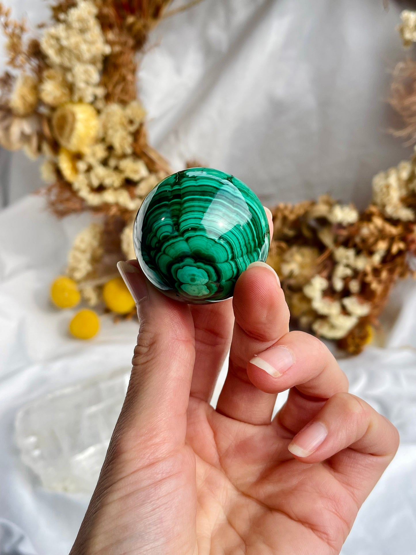 Malachite Sphere