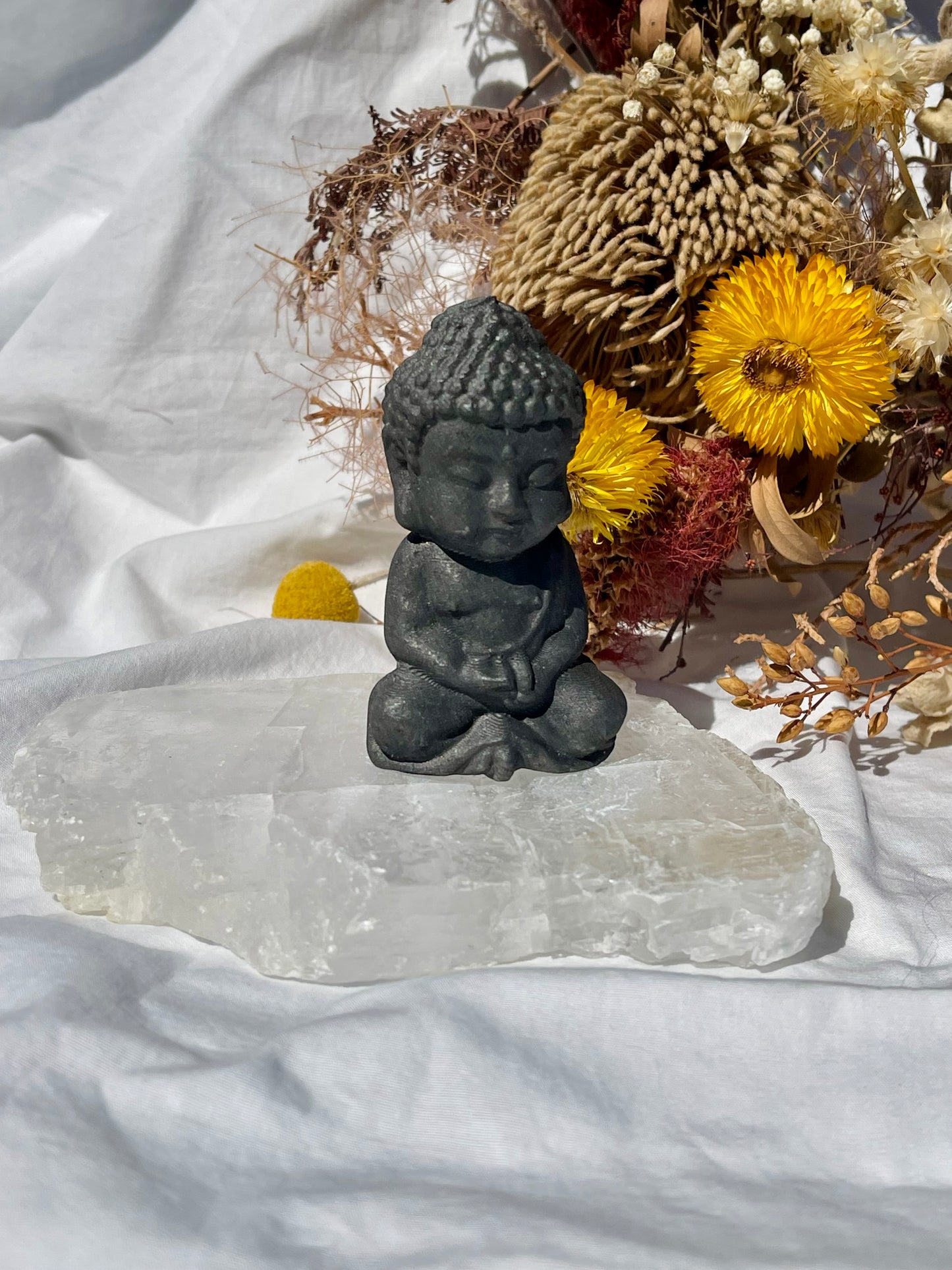 Shungite Buddha