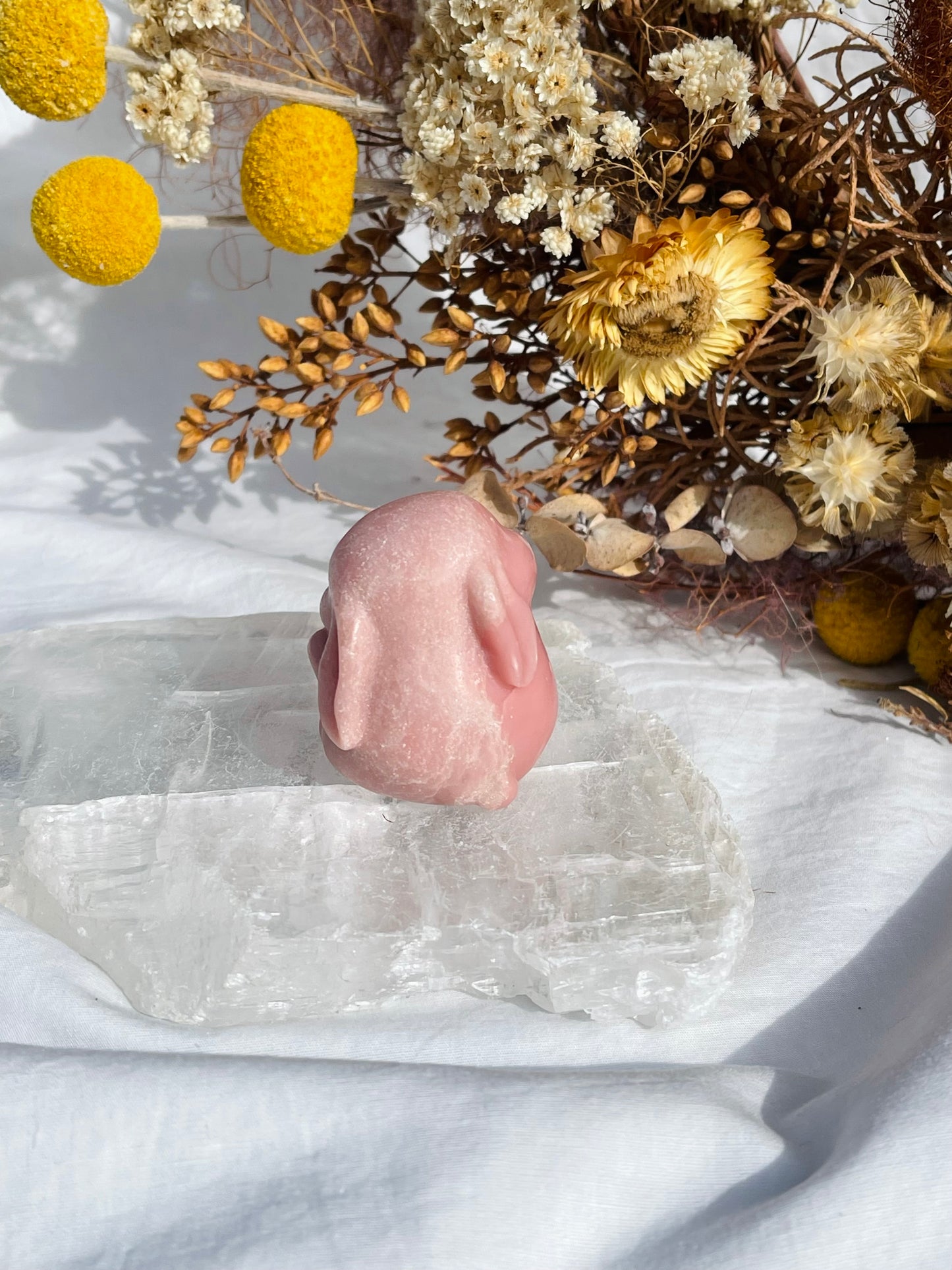 Pink Opal Bunny