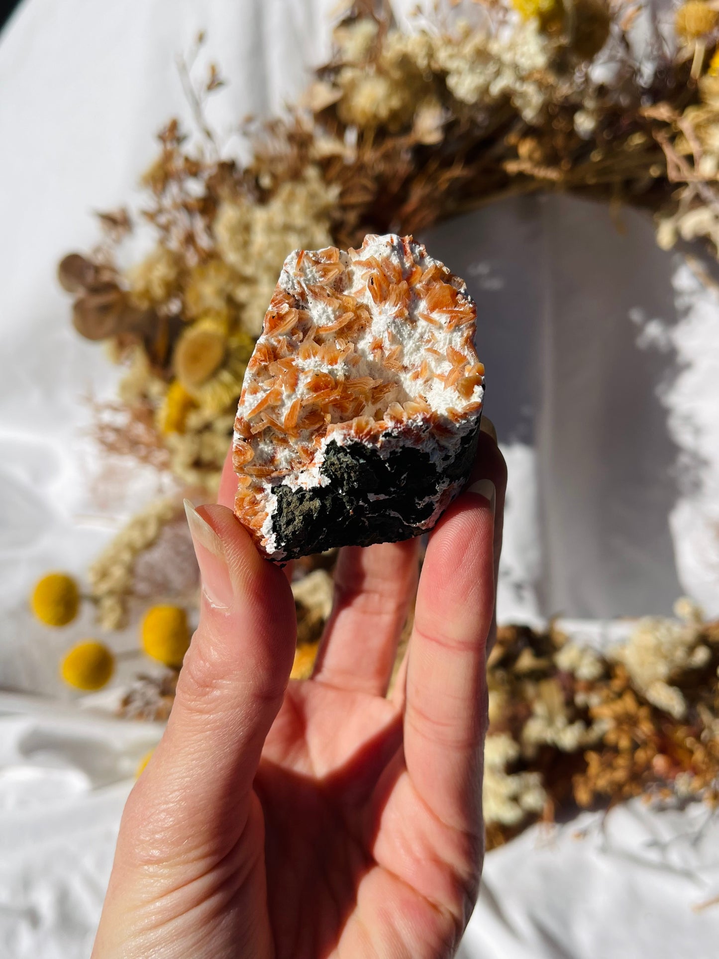 Heulandite on Mordenite Specimen #3