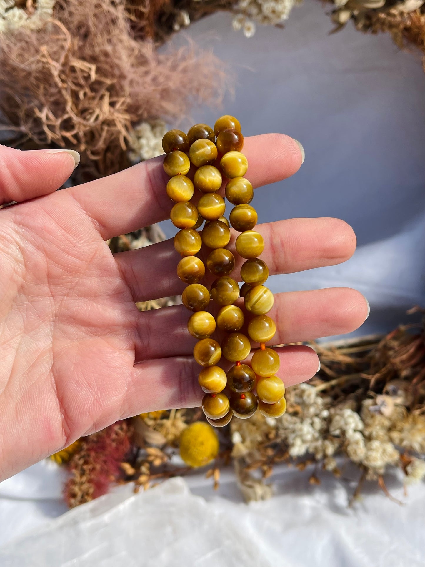 Golden Tiger Eye Bracelet | 8mm
