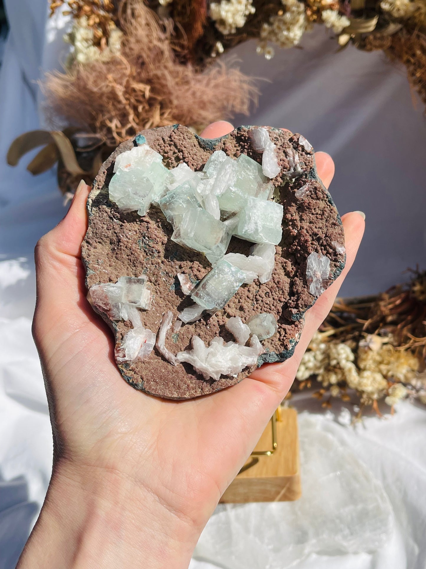 Green Apophylite Specimen