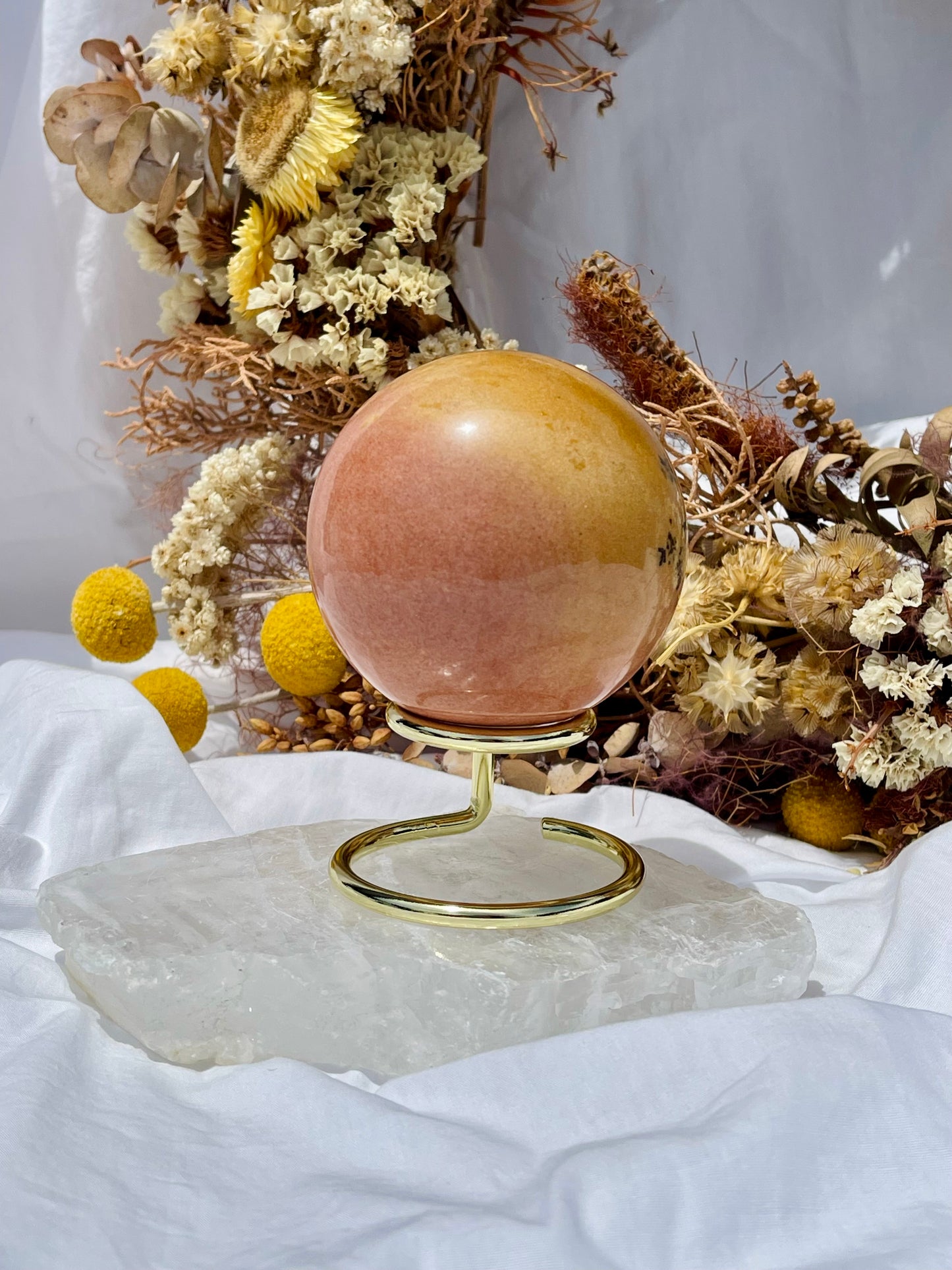 Dendritic Jasper Sphere