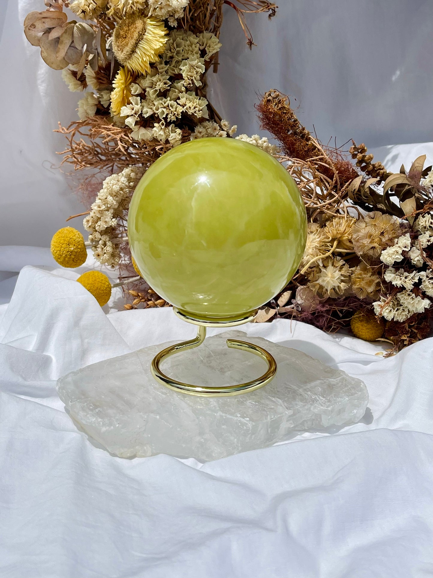 Lemon Jade Sphere