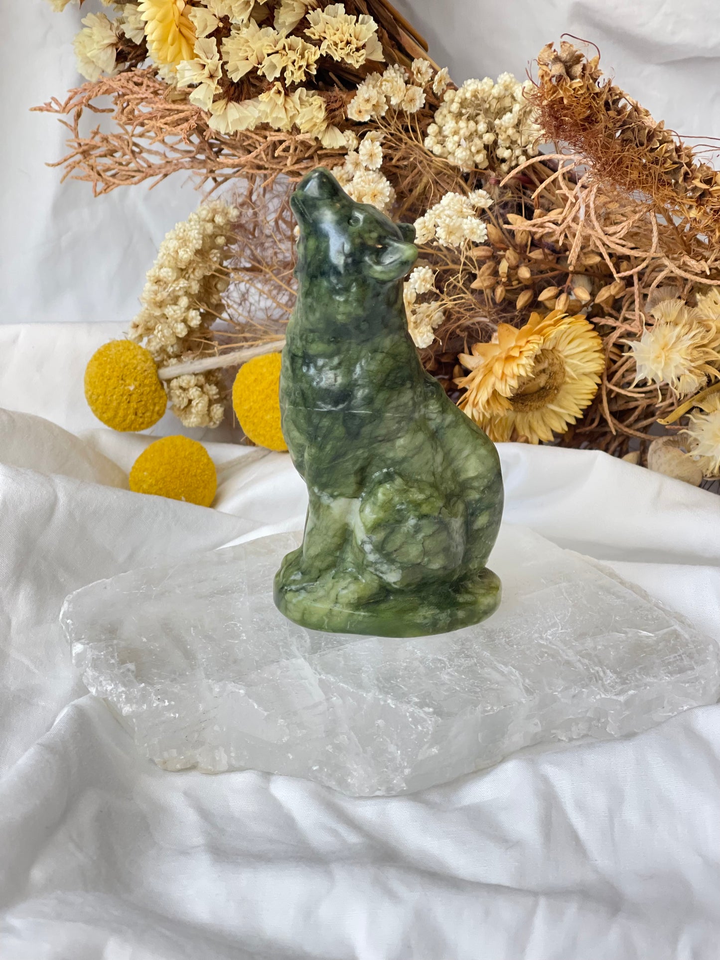 Green Jade Wolf