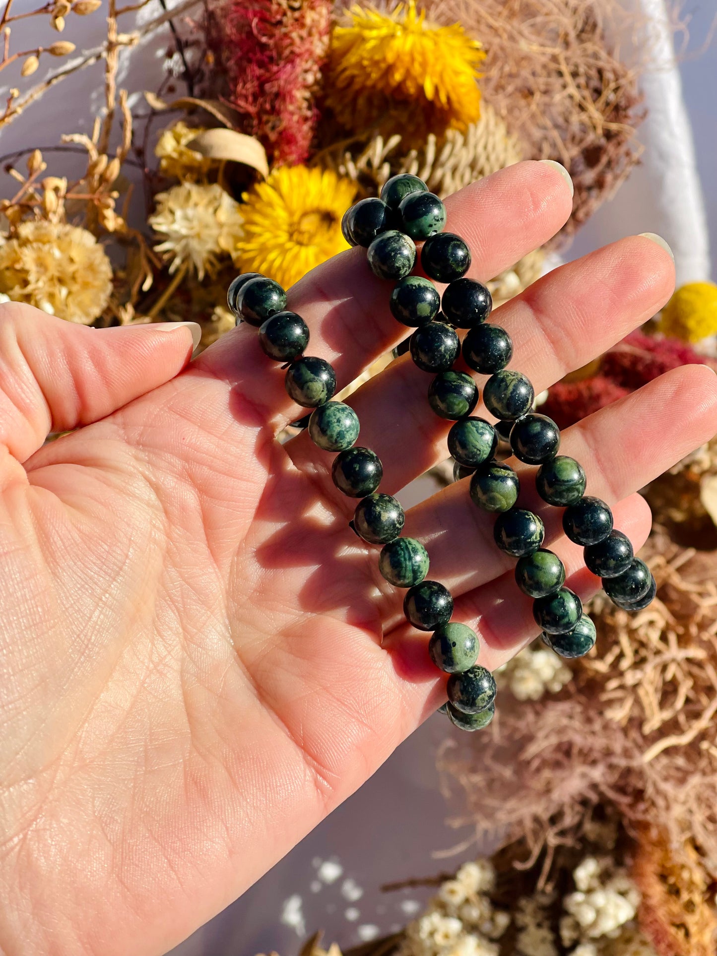 Kambaba Jasper Bracelet | 8mm