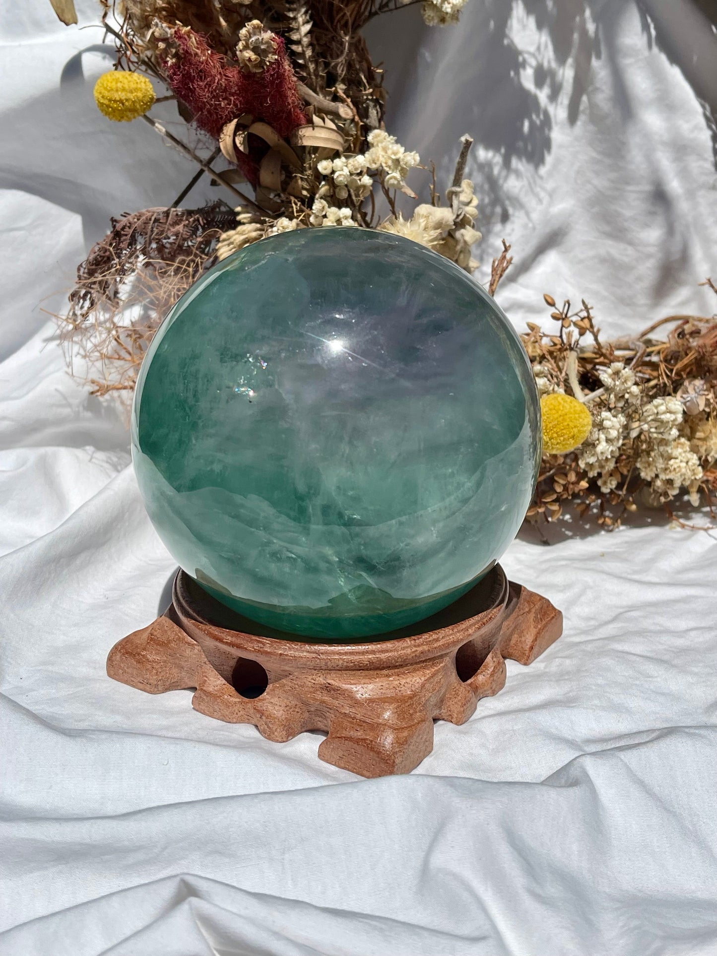 Fluorite Sphere