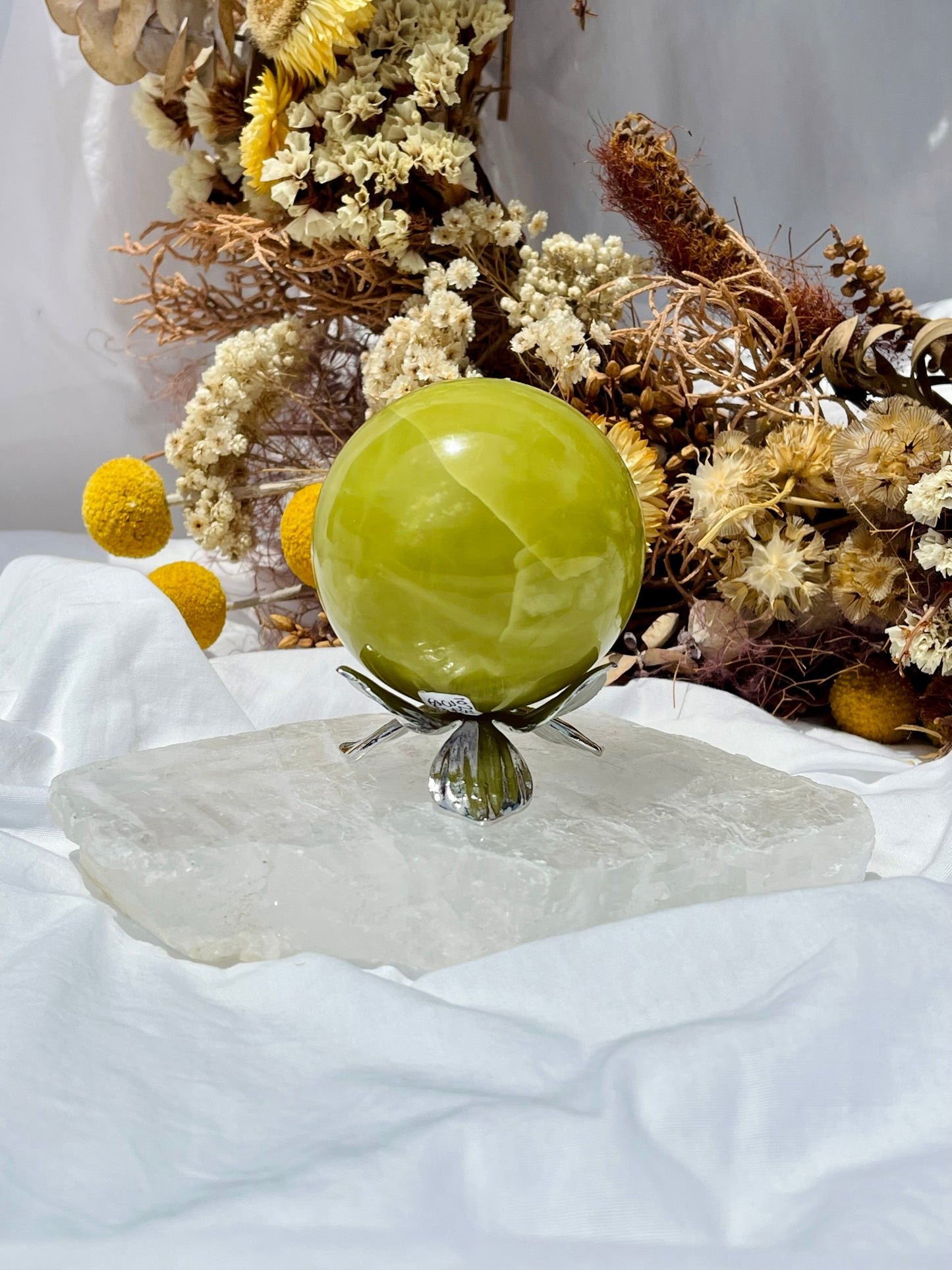 Lemon Jade Sphere