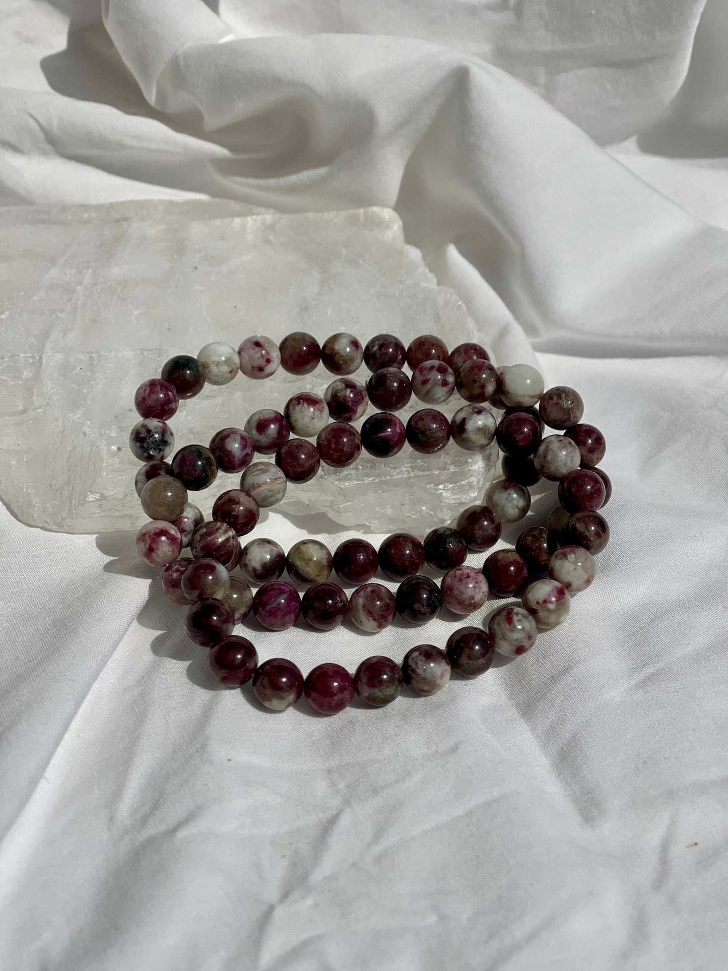 Pink Tourmaline Bracelet