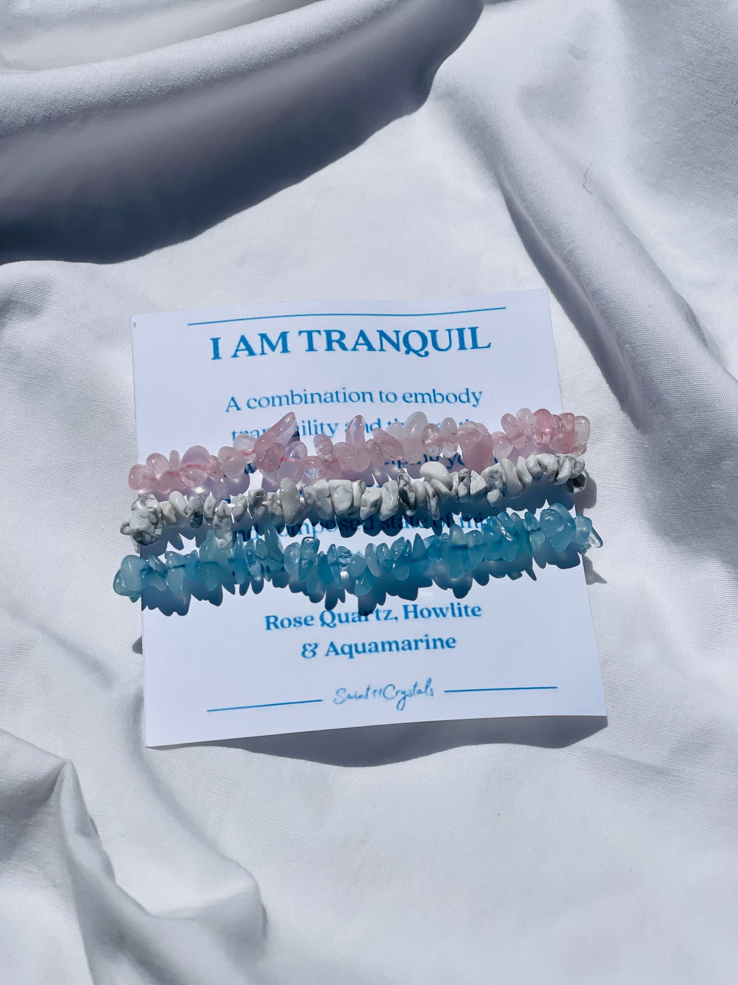 I Am Tranquil Bracelet Set