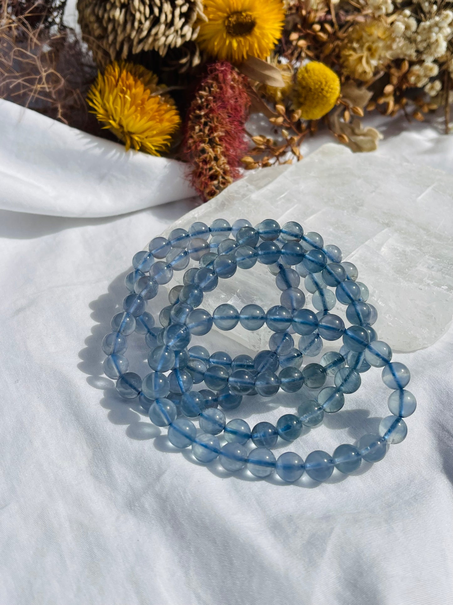 Blue Fluorite Bracelet | 8mm