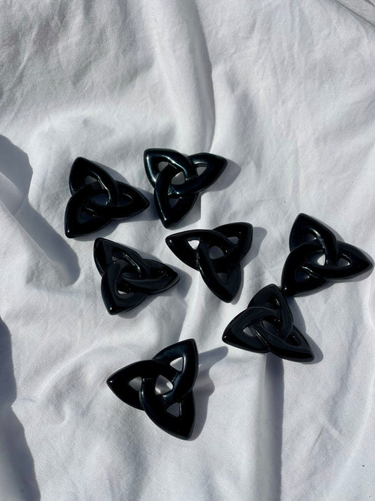 Black Obsidian Celtic Knot