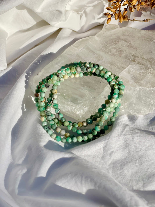 Emerald Facet Bracelet