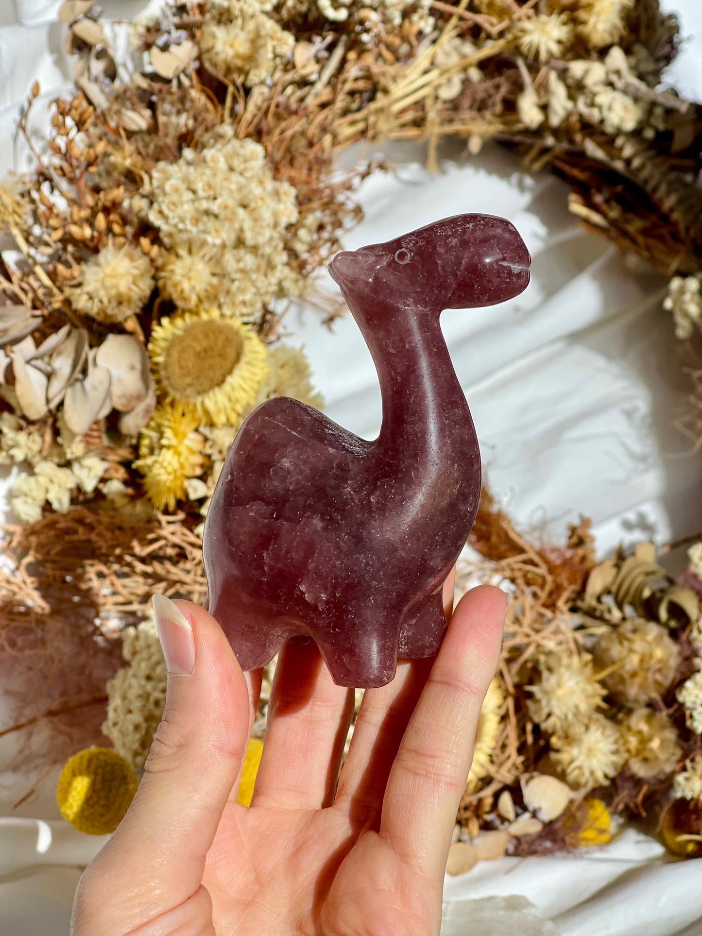Strawberry Quartz Camel