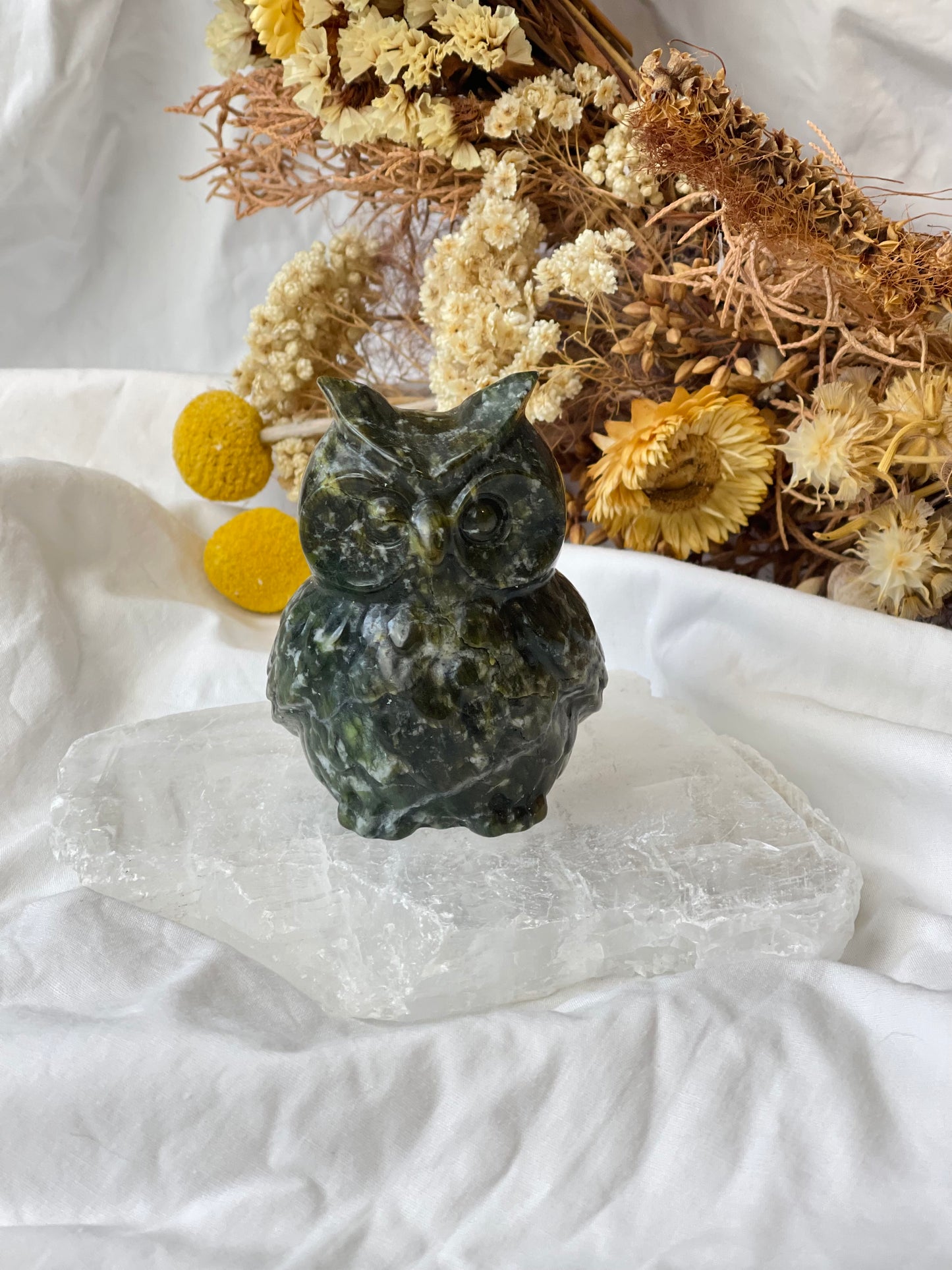 Green Jade Owl #2