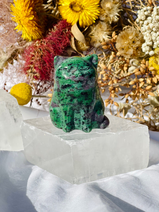 Ruby Zoisite Chunky Cat #1