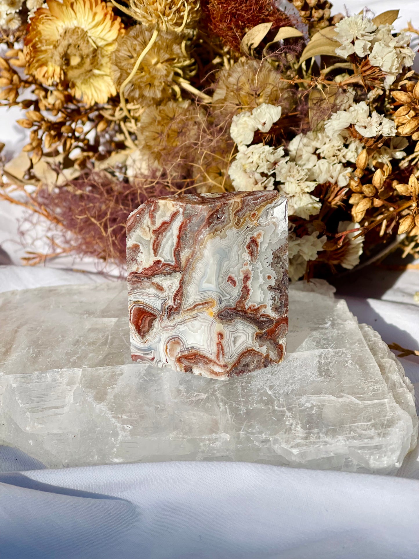 Mexican lace Agate Freeform C