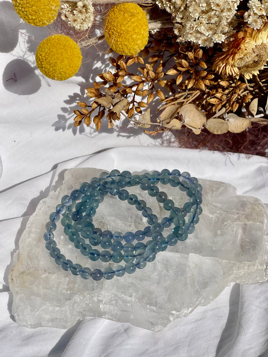 Blue Fluorite Bracelet