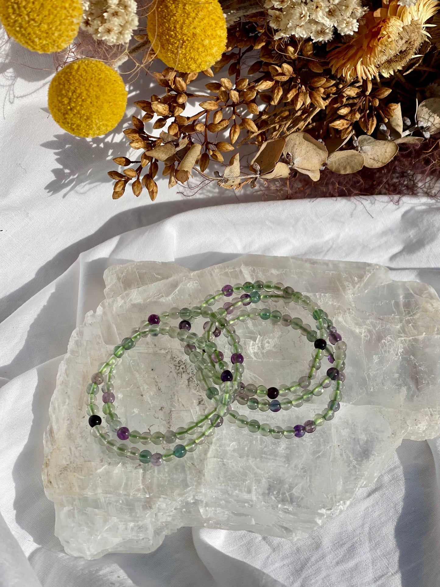 Kids Fluorite Bracelet