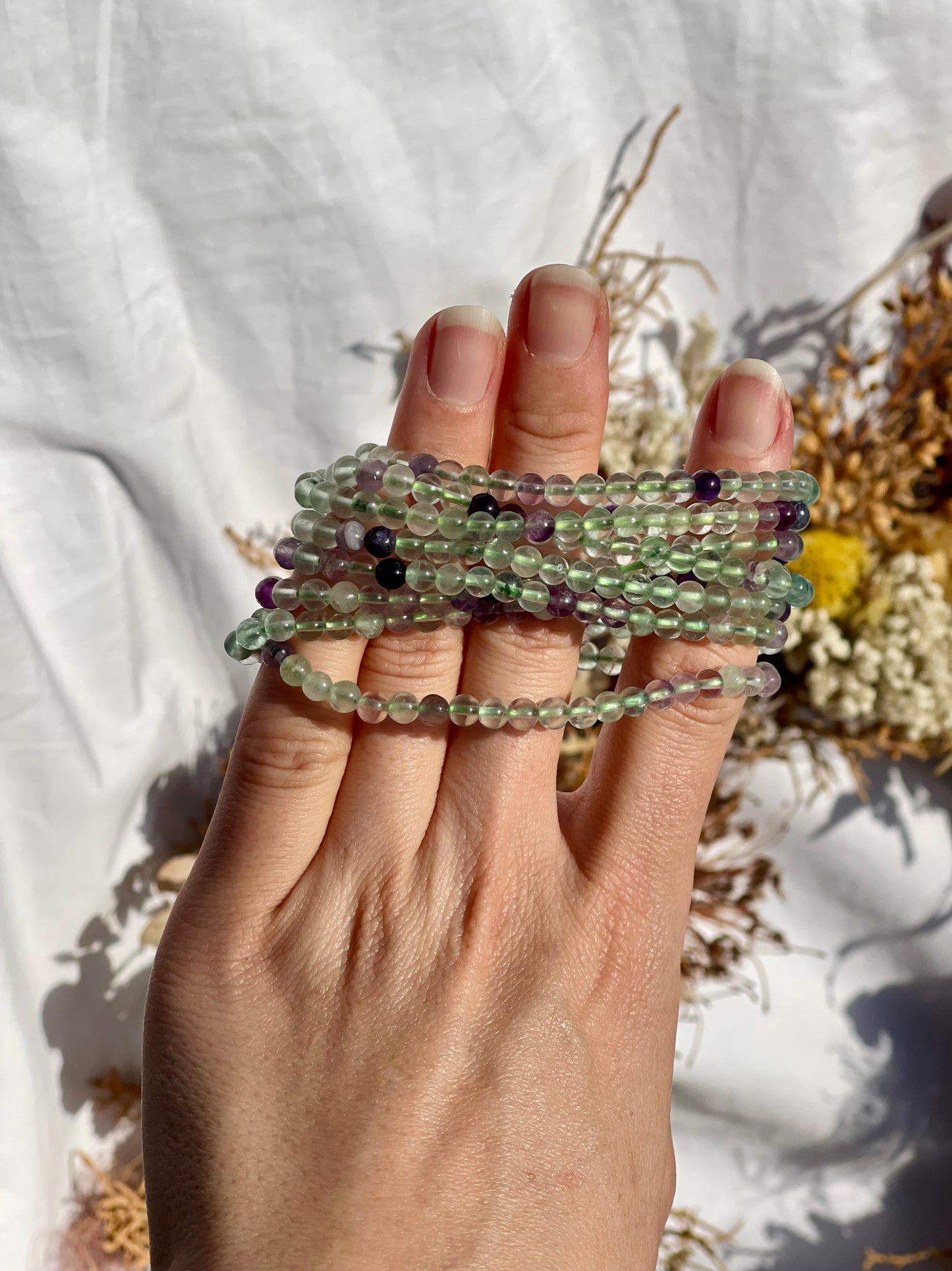 Fluorite Bracelet | small bead