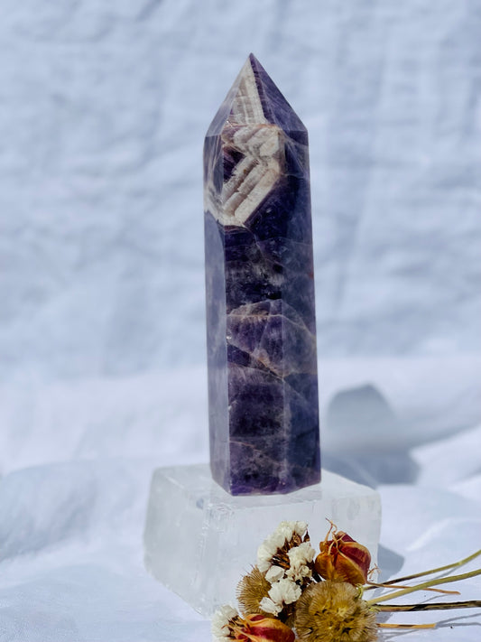 Chevron Amethyst Point