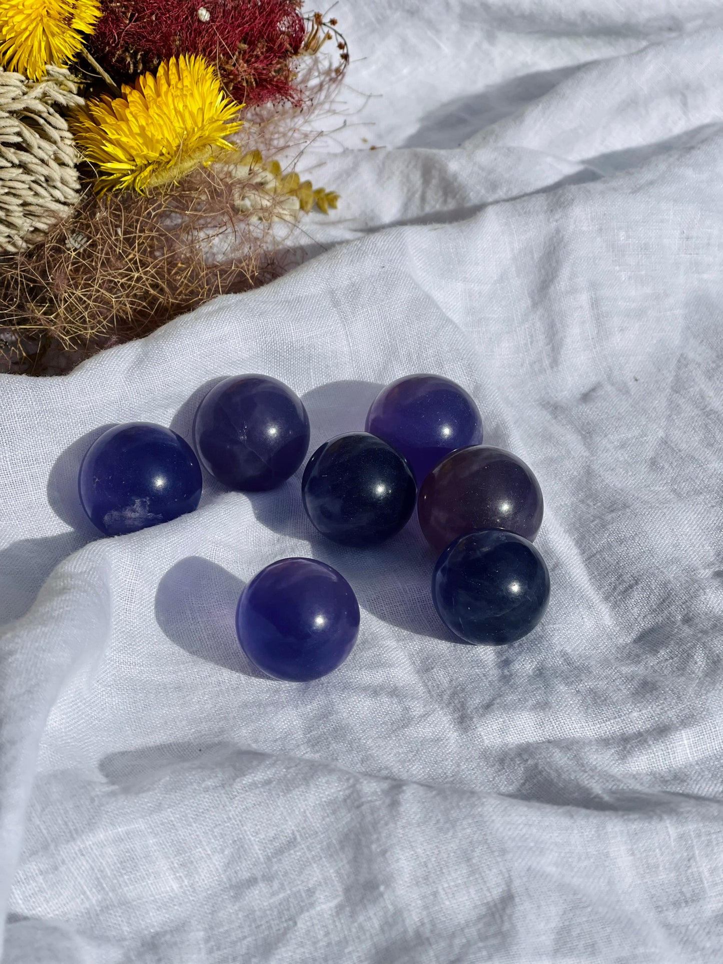 Purple Fluorite Mini Sphere
