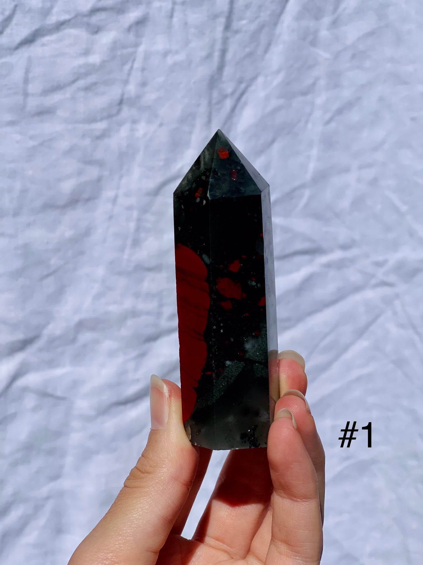African Bloodstone Points