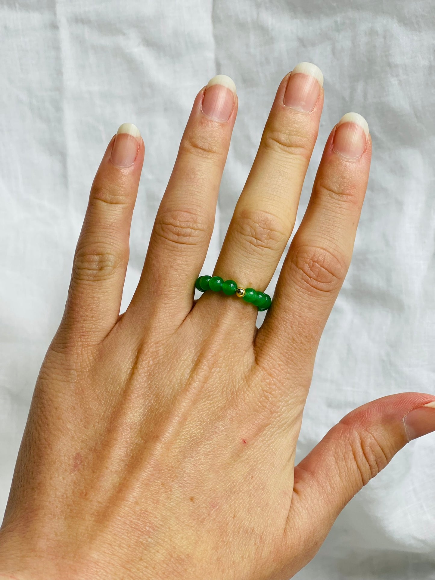 Green Adventurine Ring
