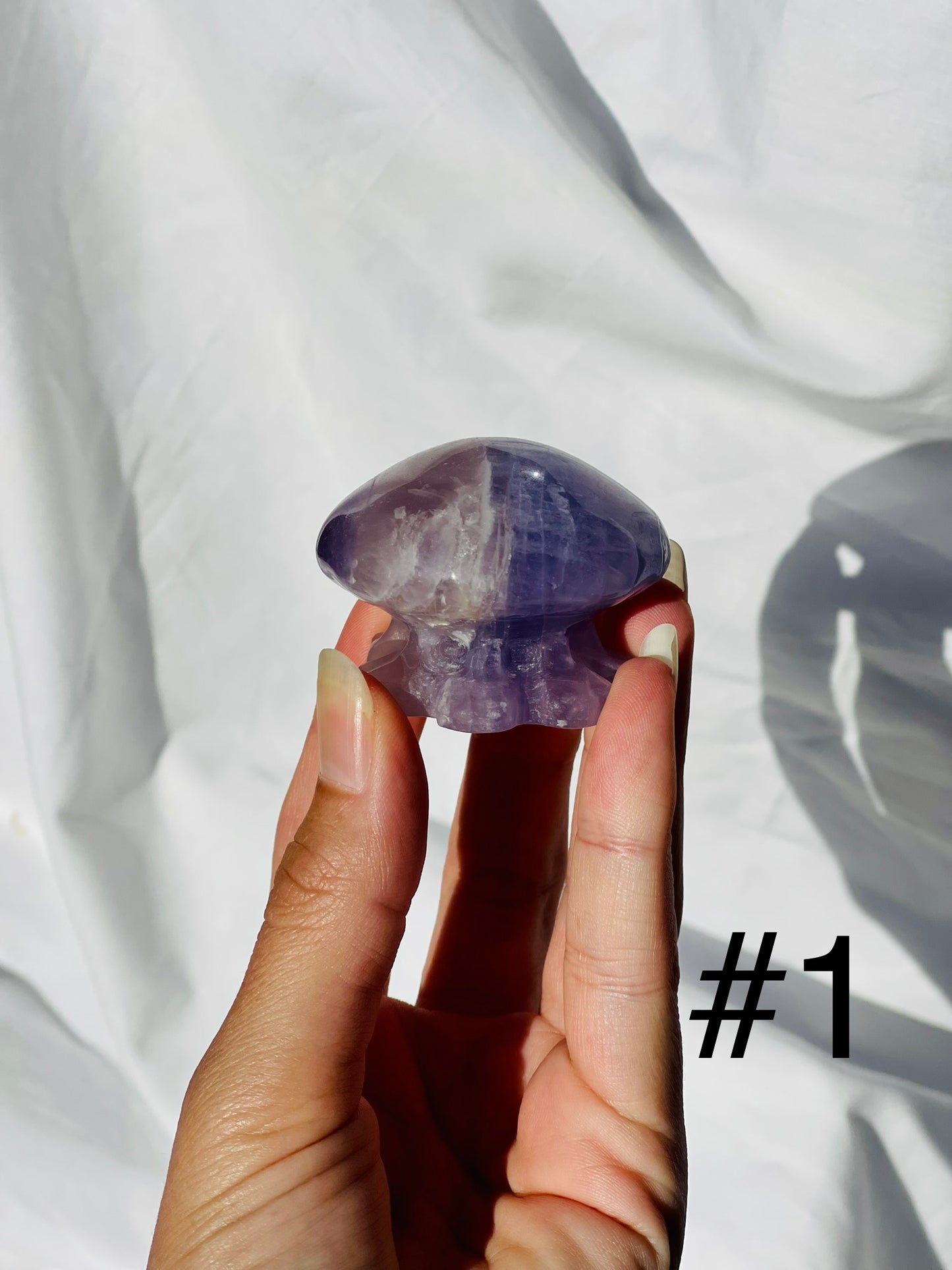 Purple Fluorite Jellyfish