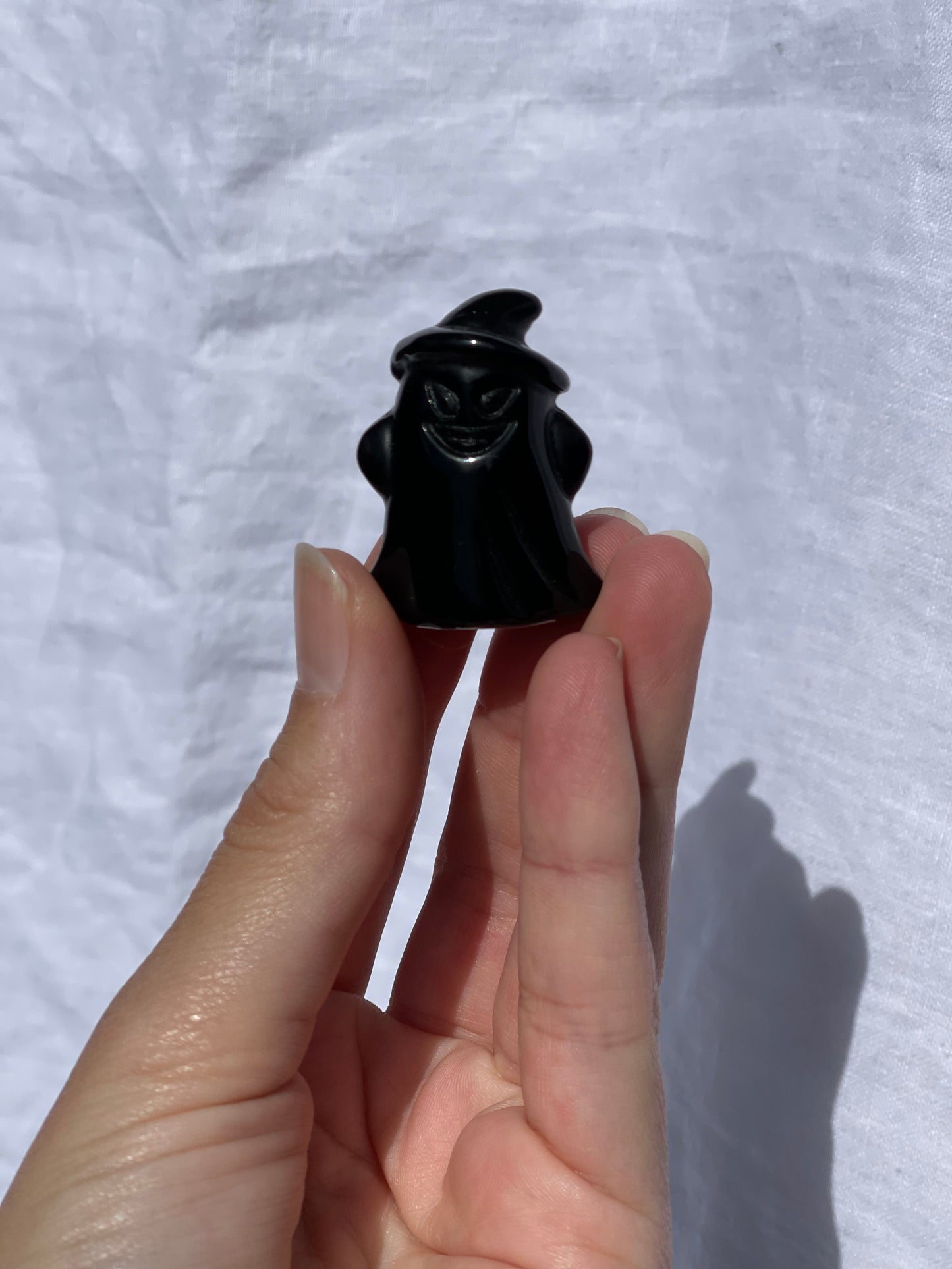 Black Obsidian Mini Ghost