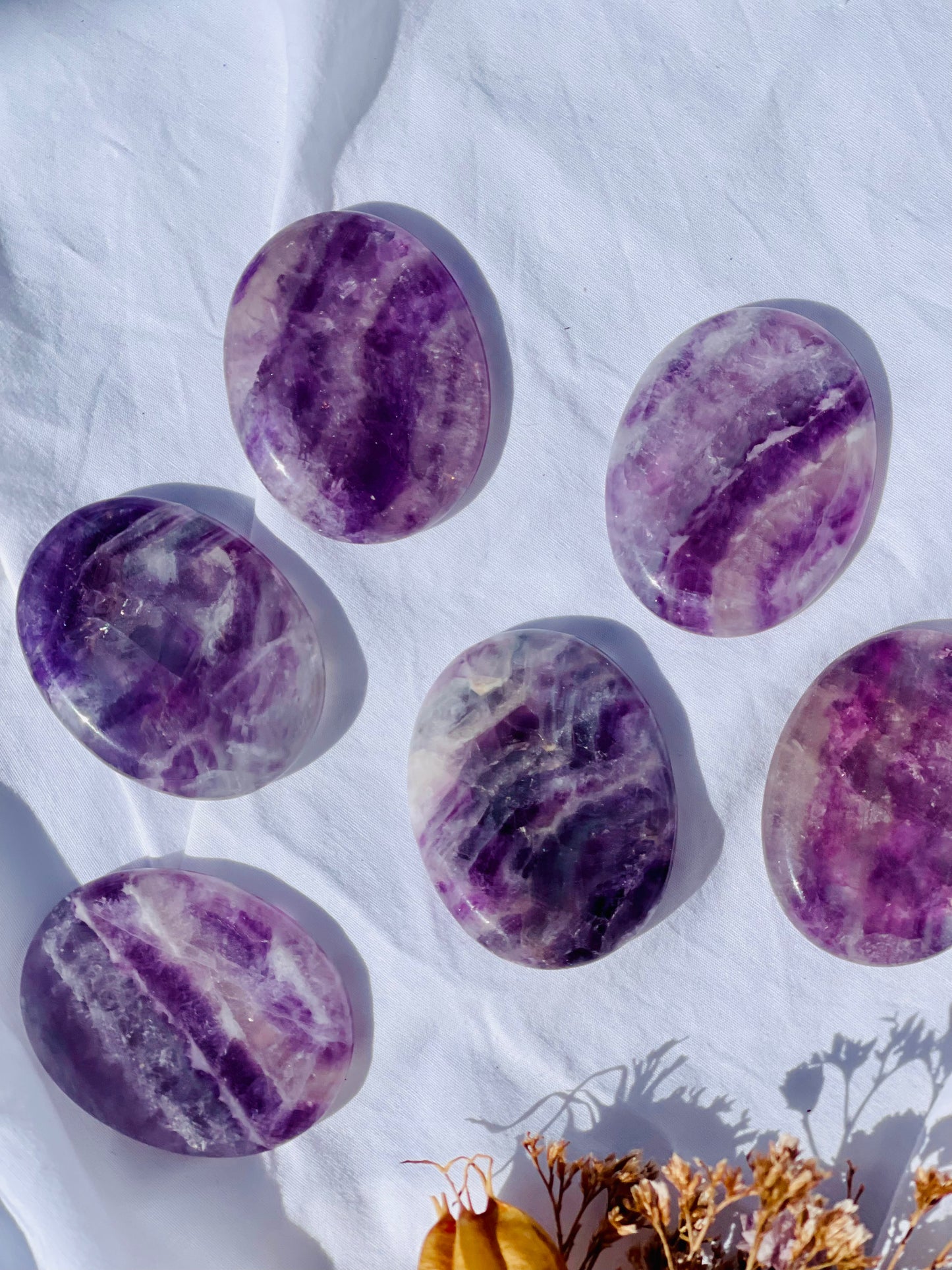 Fluorite Worry Stone