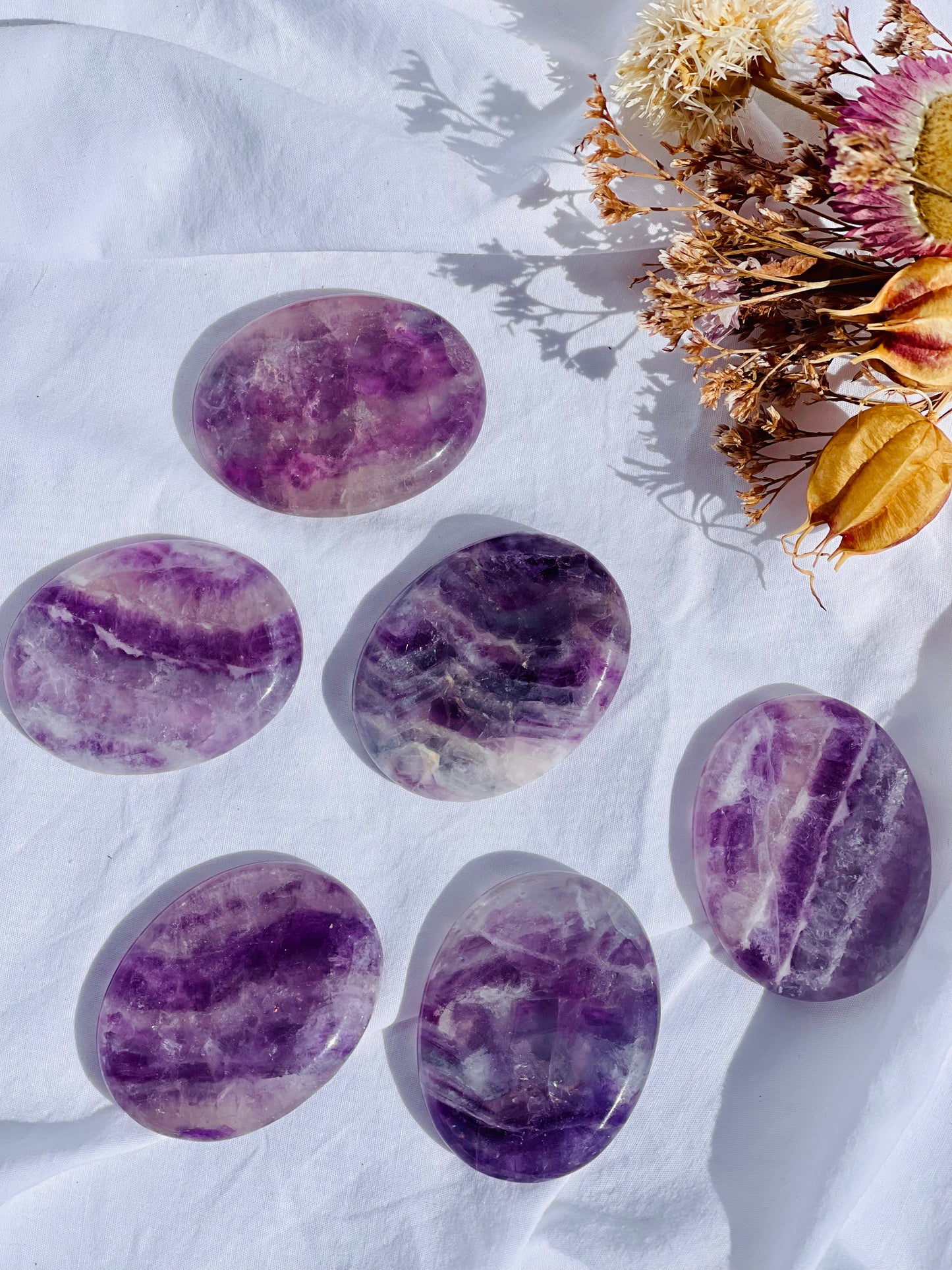 Fluorite Worry Stone