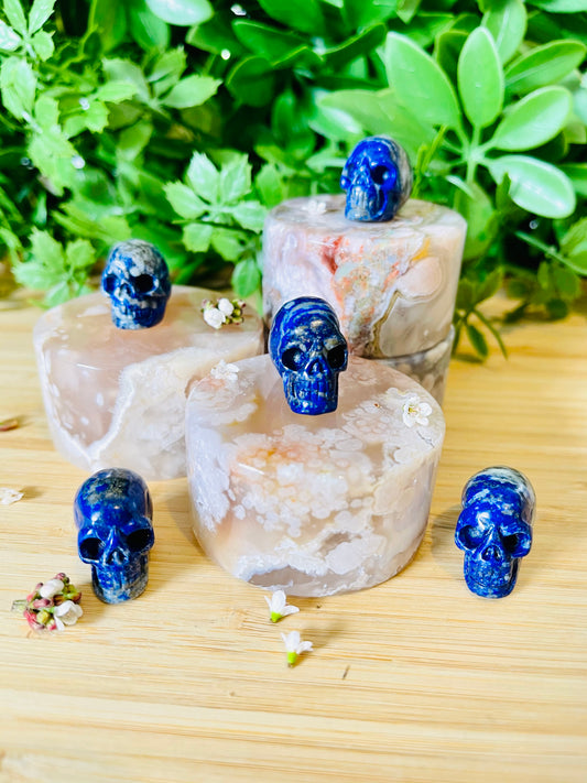 Lapis Lazuli Mini Skull