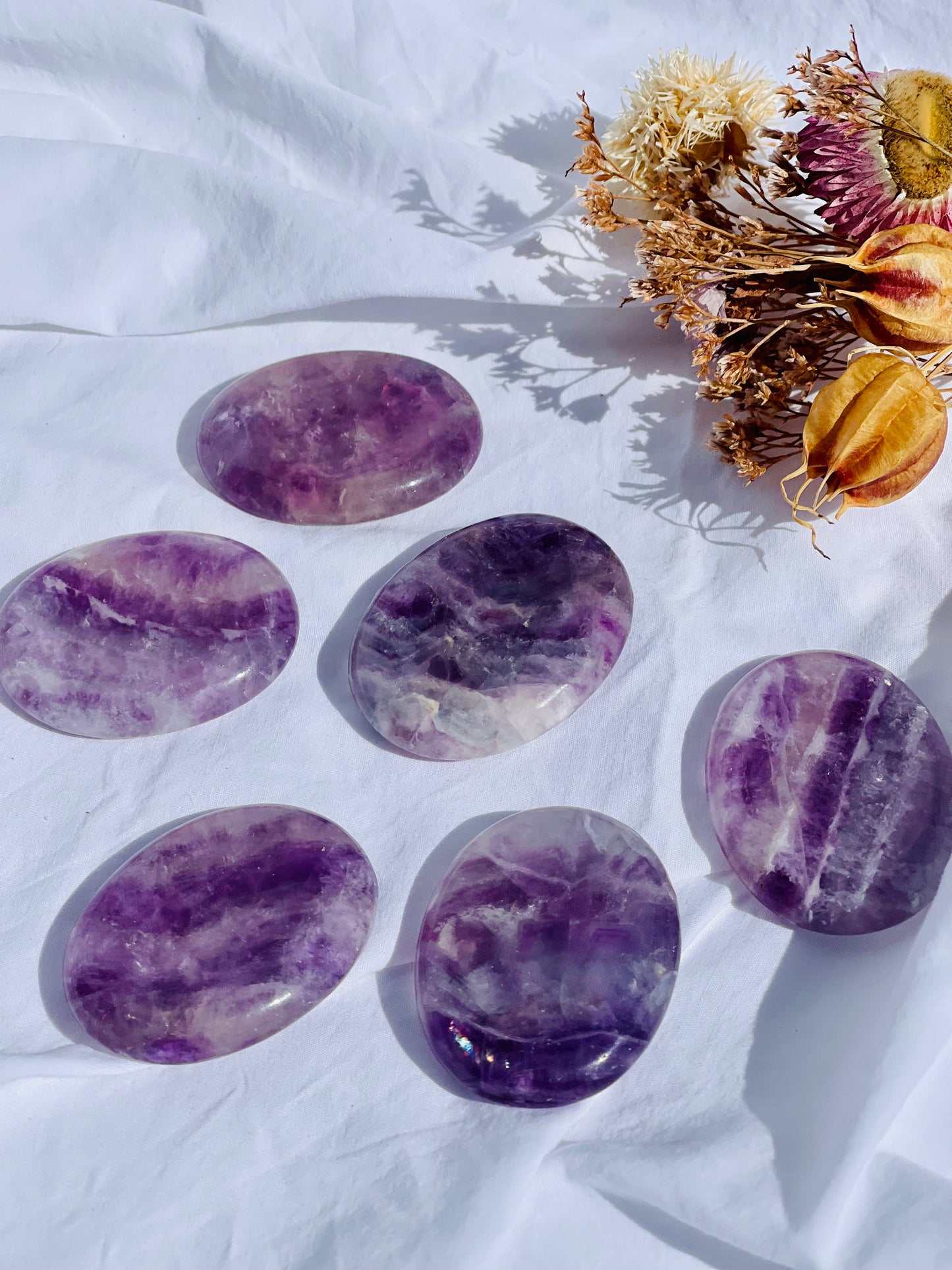 Fluorite Worry Stone