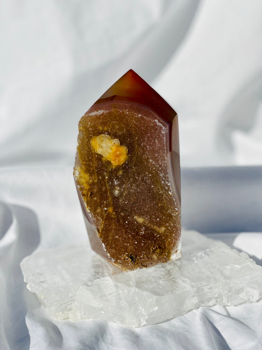 Druzy Agate Point
