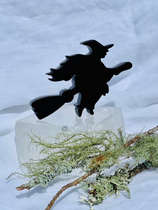 Black Obsidian Flying Witch