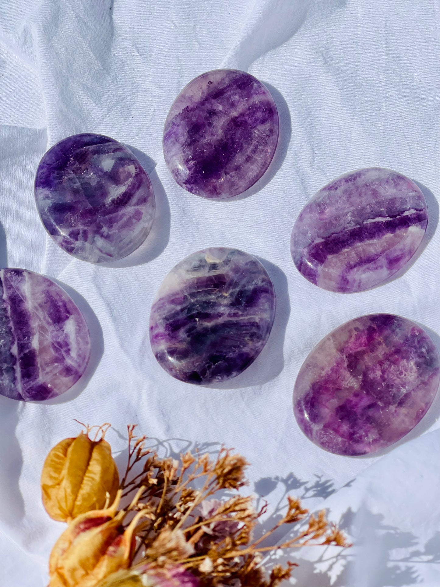 Fluorite Worry Stone