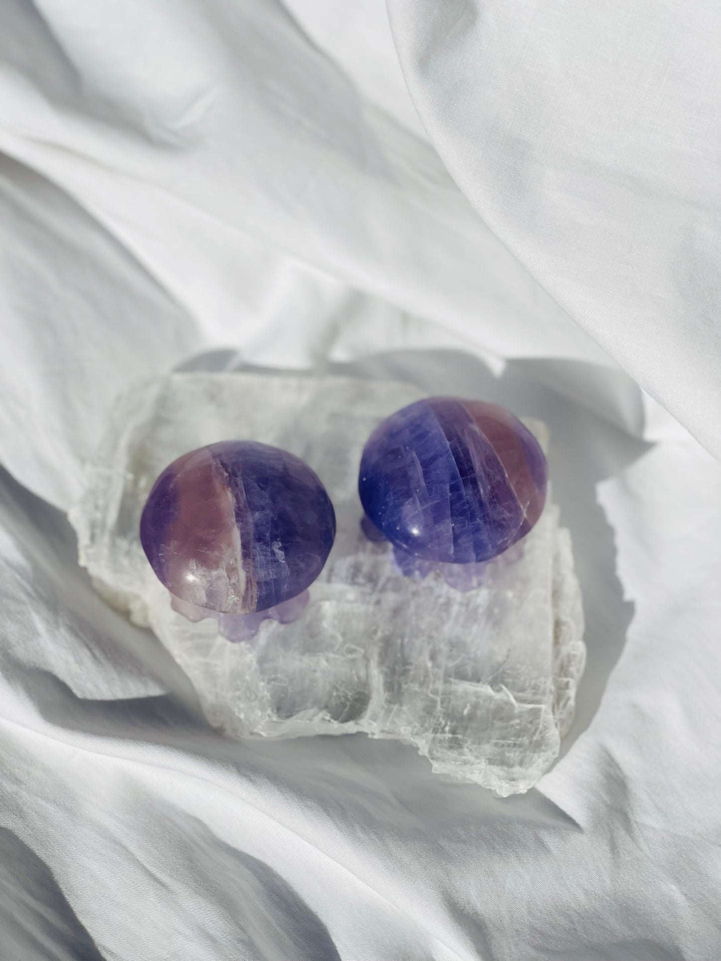 Purple Fluorite Jellyfish